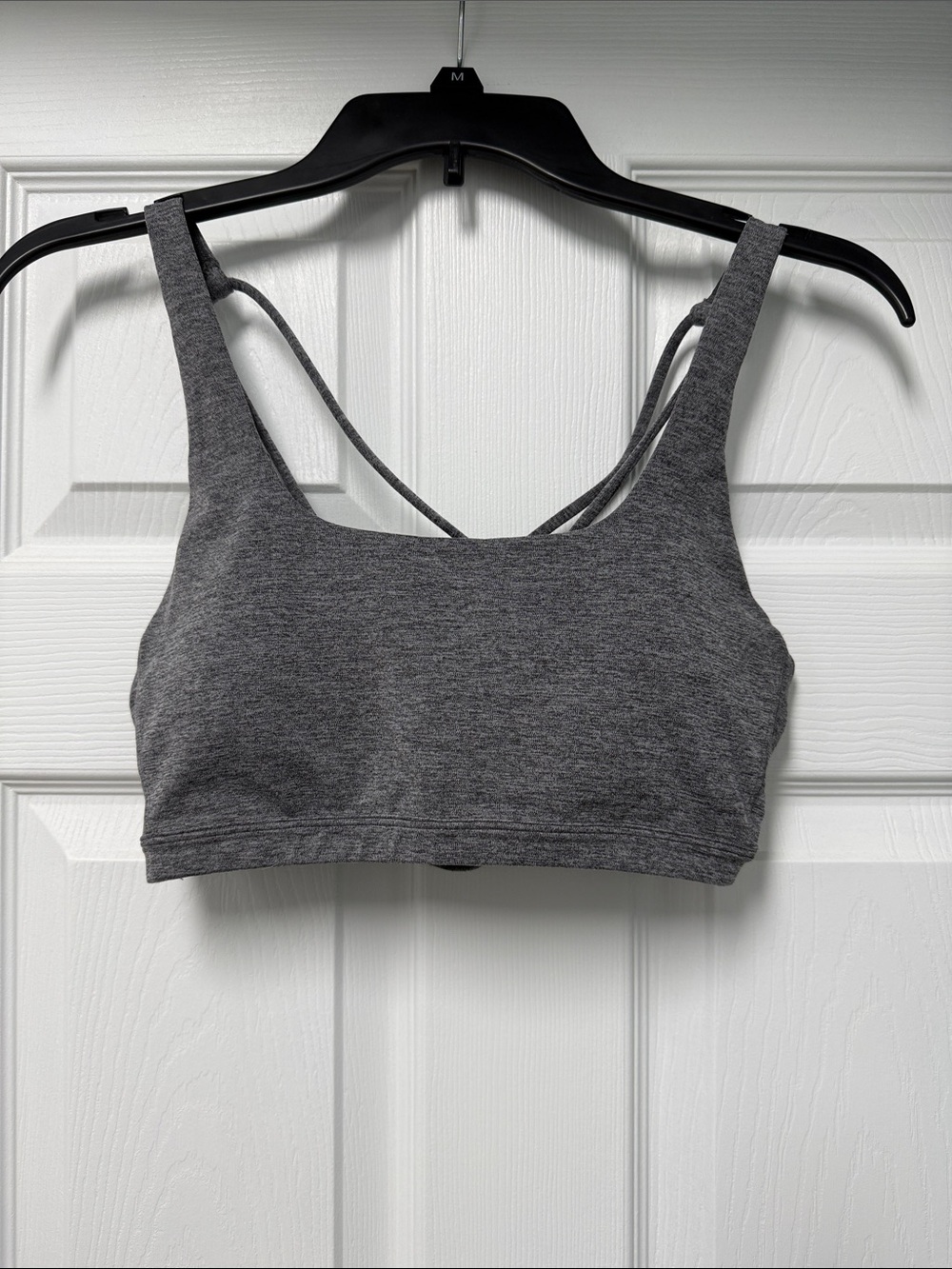 Women’s Gray Seamless Bralette - Comfort Support
